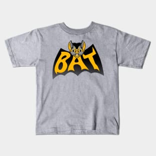 BAT in a bat shape Kids T-Shirt